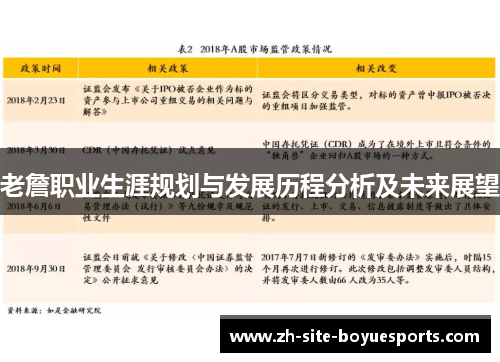 老詹职业生涯规划与发展历程分析及未来展望 老詹职业生涯规划与发展历程分析及未来展望