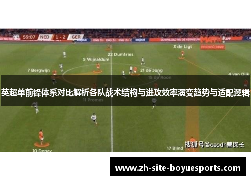 英超单前锋体系对比解析各队战术结构与进攻效率演变趋势与适配逻辑